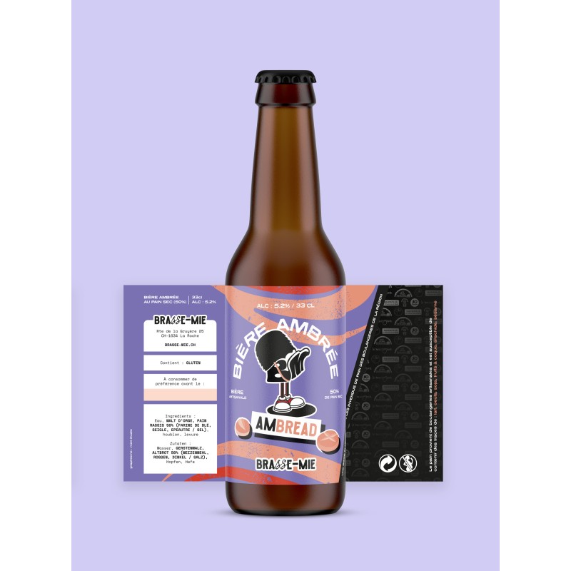 Bière Ambread 50% de pain , 5%