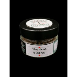 Fleur de sel à l'ail noir 50g