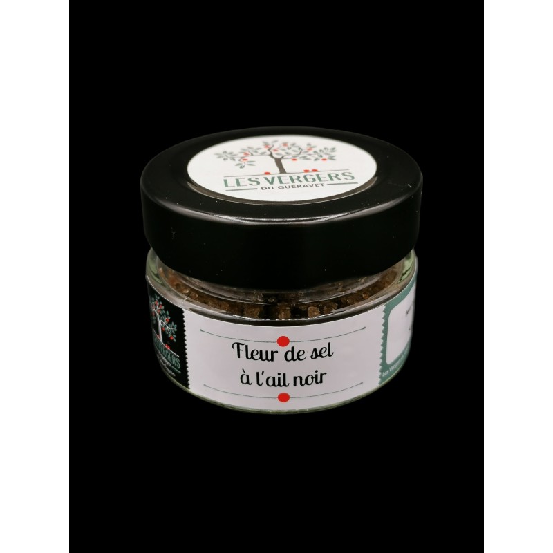Fleur de sel à l'ail noir 50g