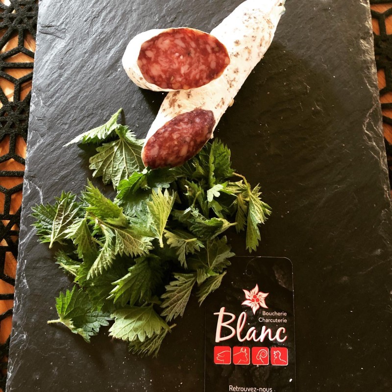 Saucisse sèche de cerf 1 pce