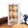 Meringues natures minis rosaces