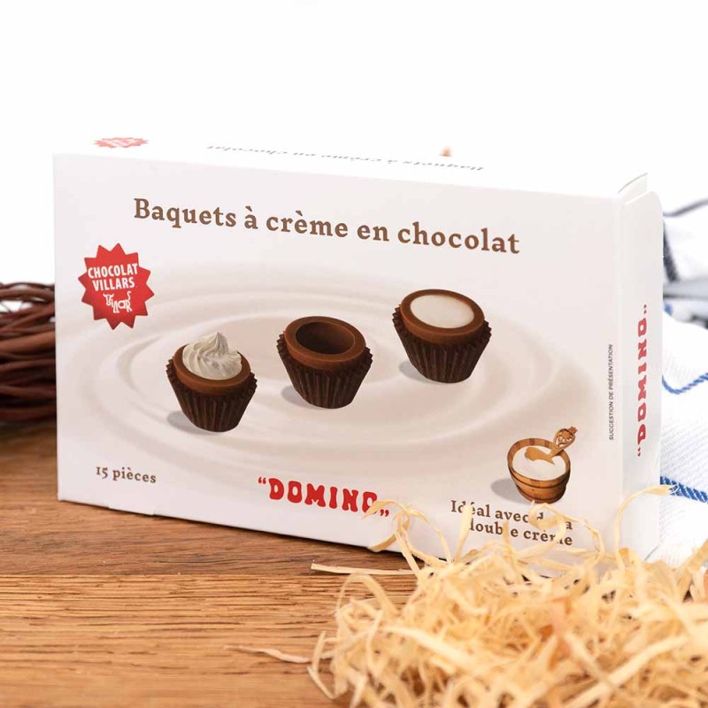 Baquets à la crème 15 pièces