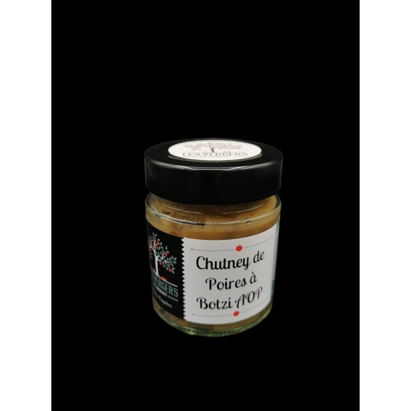Chutney de poires safrané 110g