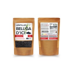 Lentilles noires Bélugas