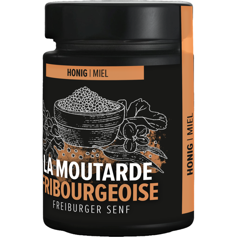 Moutarde Fribourgeoise 180g par 6 ( 5.25/pièce)