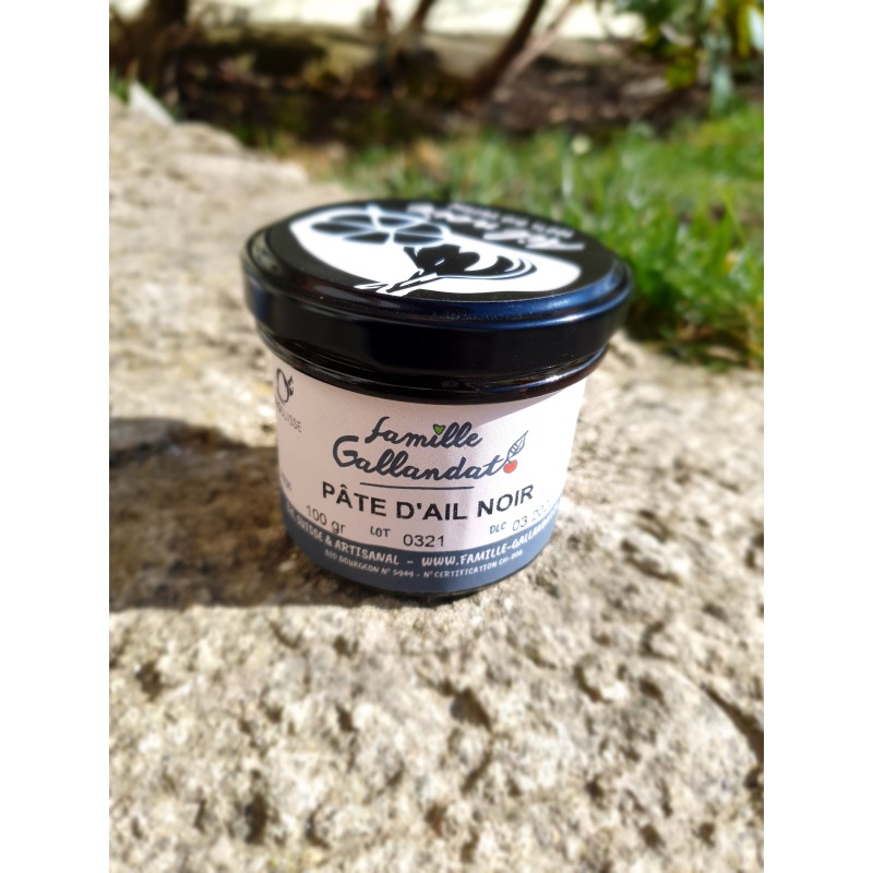 Ail noir en pâte  bocal de100g