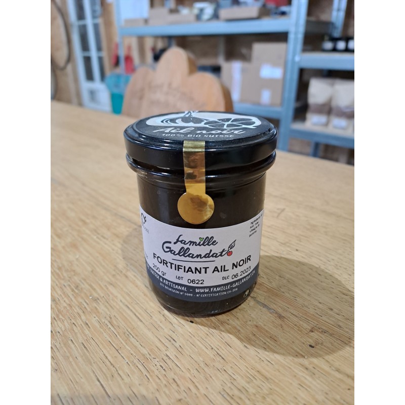 Fortifiant à l'ail noir  bocal de 200g
