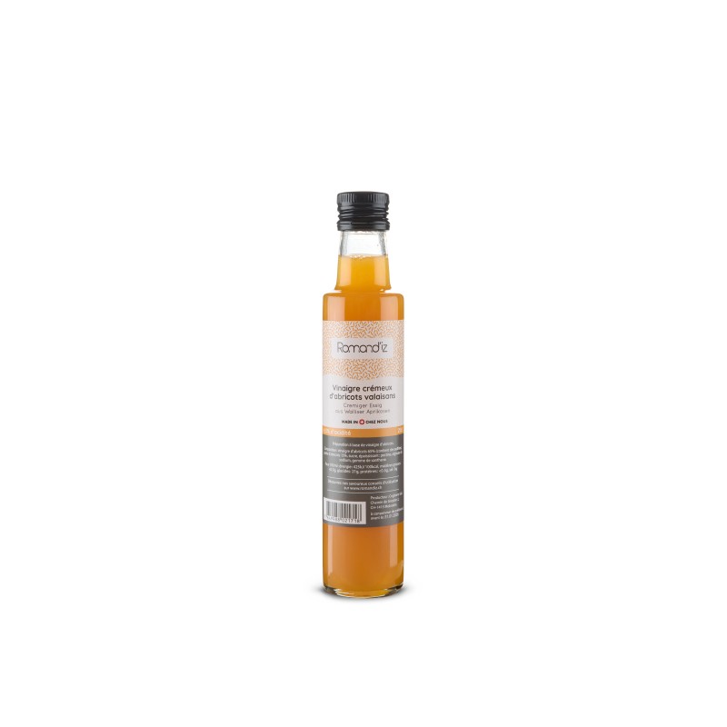 Vinaigre crémeux d'abricots valaisans