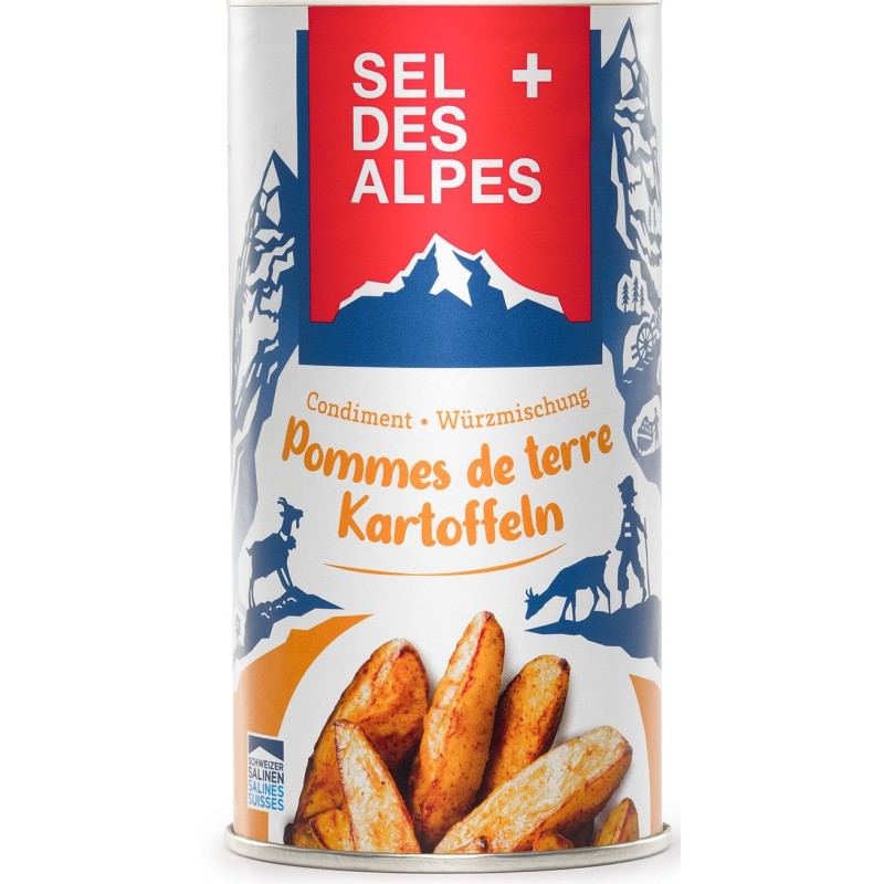 SEL DES ALPES pour pommes de terre 140 g