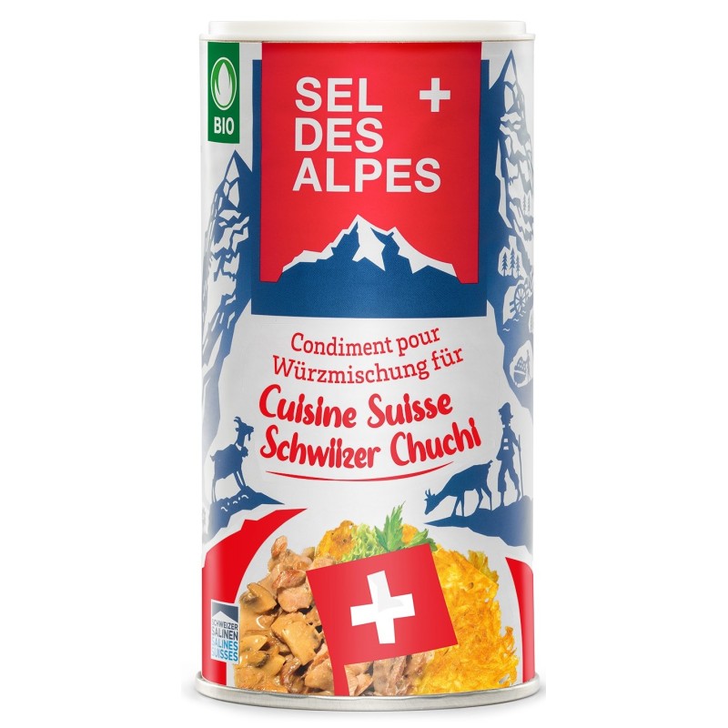 SEL DES ALPES pour cuisine Suisse 200 g