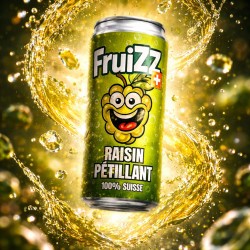 FruiZZ - Raisin - 33cl Schorle de raisins vaudois