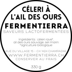 Céleri à l’Ail des Ours 330g