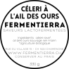 Céleri à l’Ail des Ours 330g