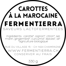 Carottes à la marocaine 330g
