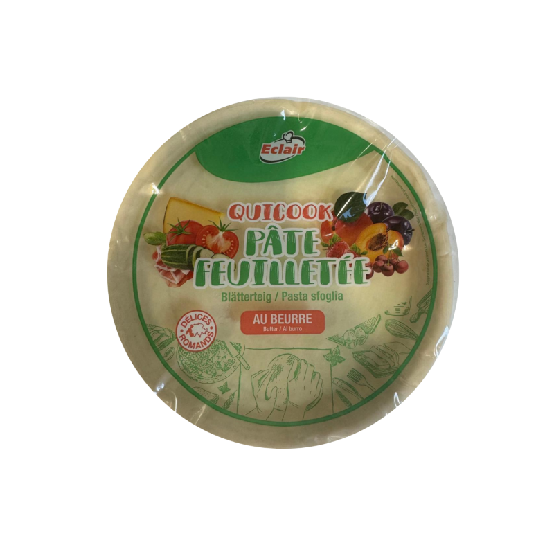Quicook pâte à gâteau feuilletée pur beurre 130 g